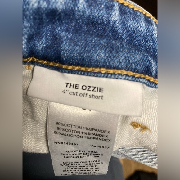 The Ozzie 4” cut off short joes jeans size 31 - Picture 2 of 5